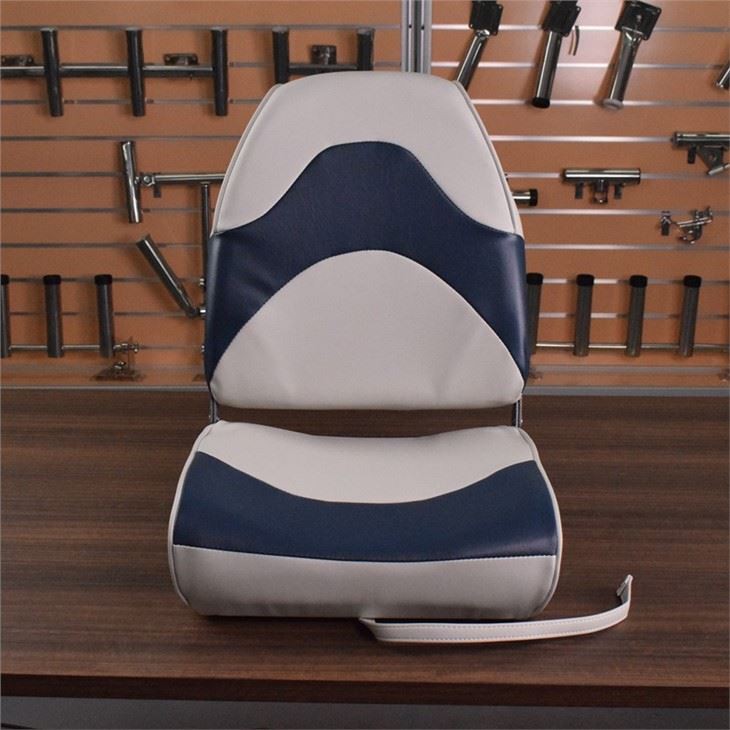 Folds Down Ealily And With Weather Resistant Marine Grade Vinyl Boat Seat