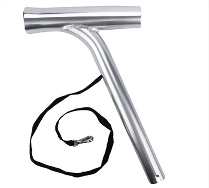 Highly Polished Stainless Steel Stylish Rod Holder