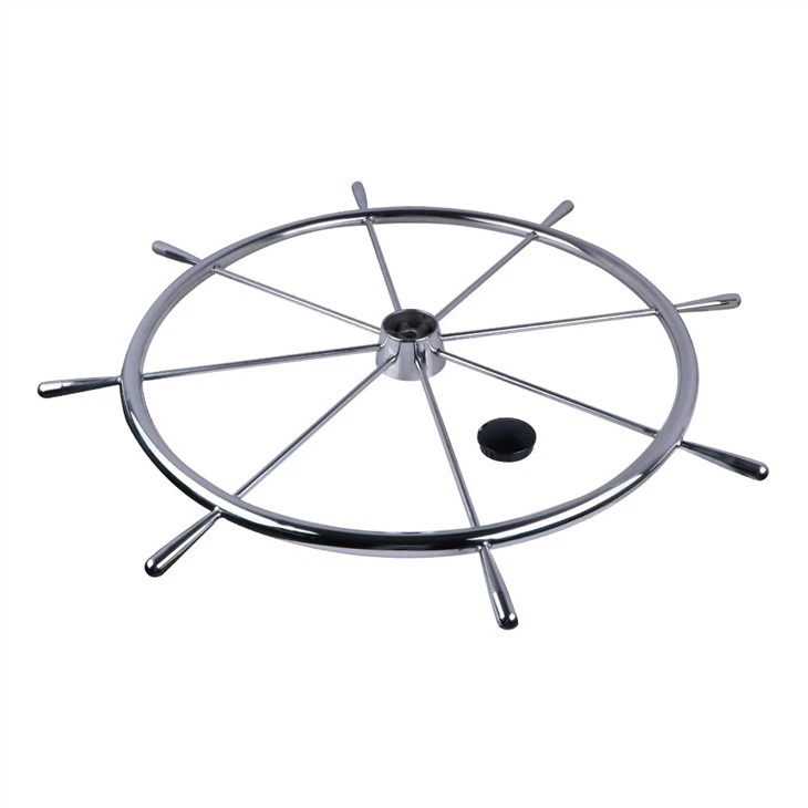 Stainless Steel Boat Steering Wheel